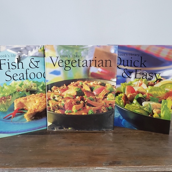 Cook's Library Other - Cook's Library 3 Cook books Recipes Kitchen